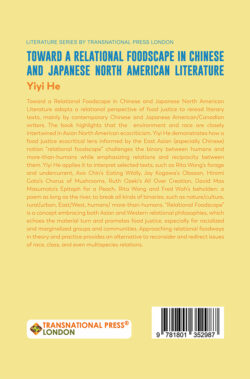 Toward a Relational Foodscape in Chinese and Japanese North American Literature